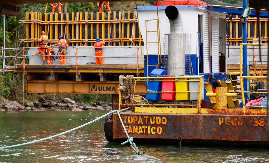Obras Ponte de Guaratuba