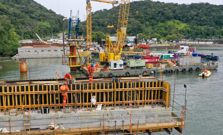 Obras Ponte de Guaratuba