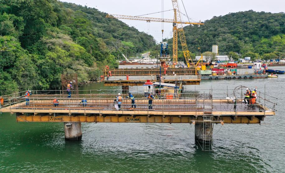 Obras Ponte de Guaratuba