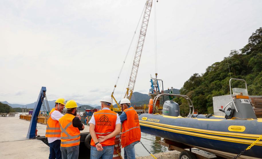 Obras Ponte de Guaratuba