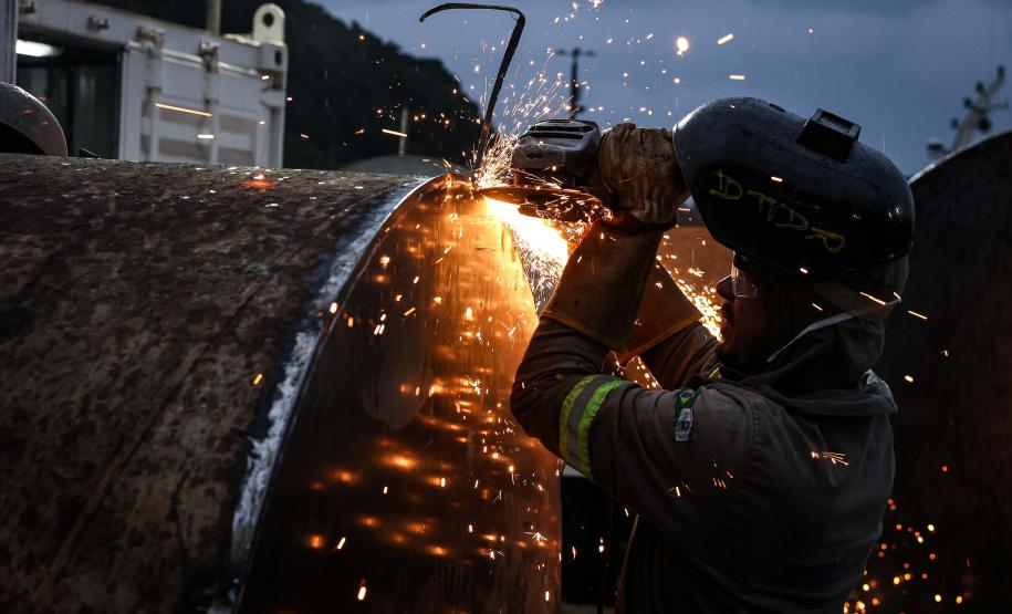 Obra da Ponte de Guaratuba