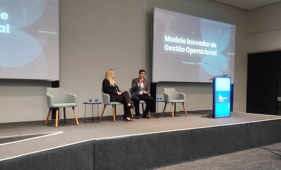 Portos do Paraná apresenta modelo de gestão operacional em evento do setor