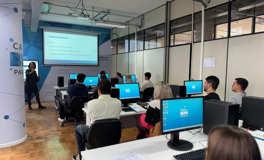 sala de cursos Canal BIM PR