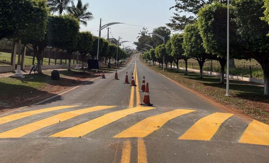 reforço na sinalização e na segurança viária na PR-543