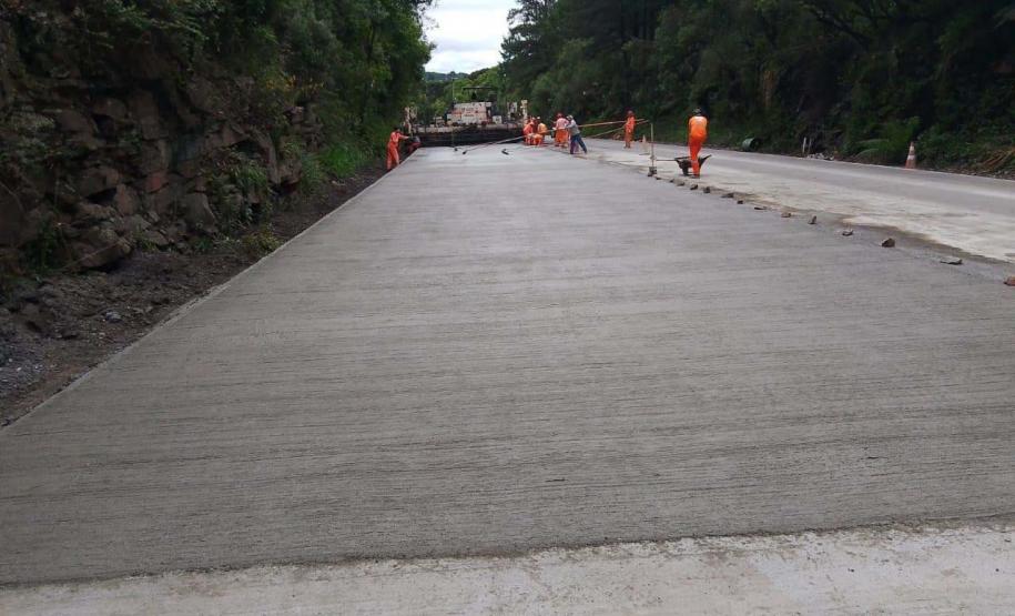 Restauração em concreto da PRC-280