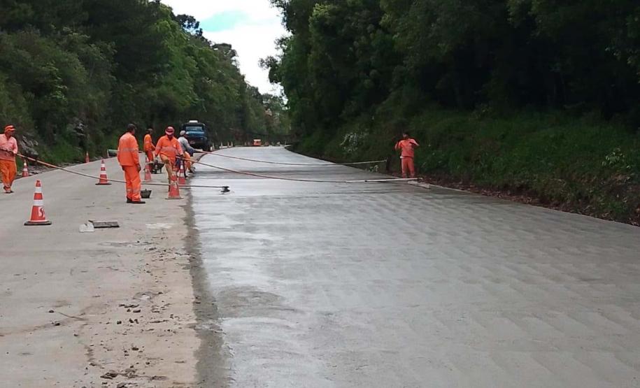 Restauração em concreto da PRC-280