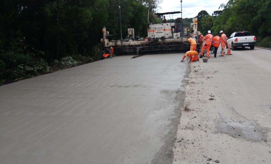 Restauração em concreto da PRC-280