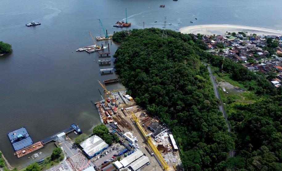 Obras da Ponte de Guaratuba