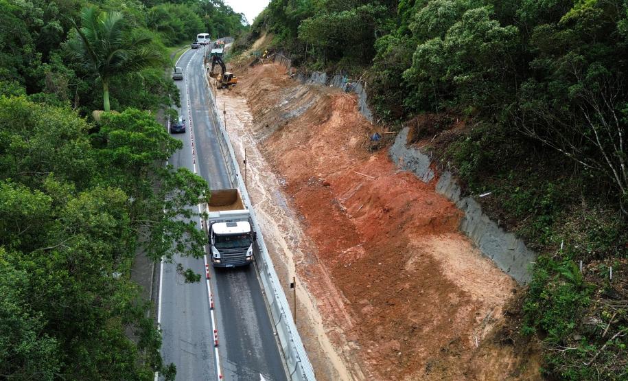 Obras da Ponte de Guaratuba