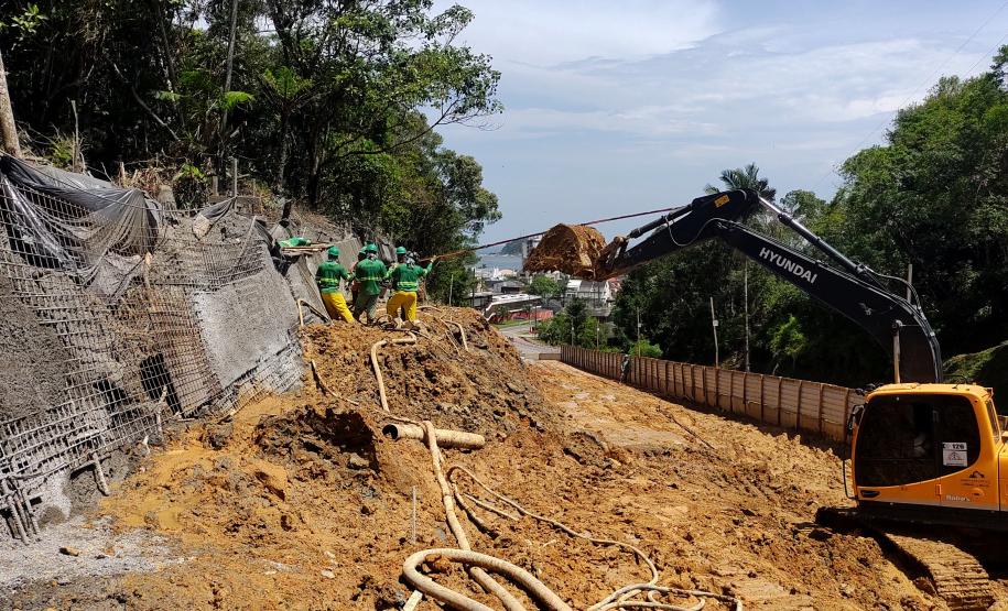 Obras da Ponte de Guaratuba