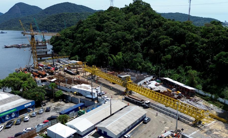 Obras da Ponte de Guaratuba