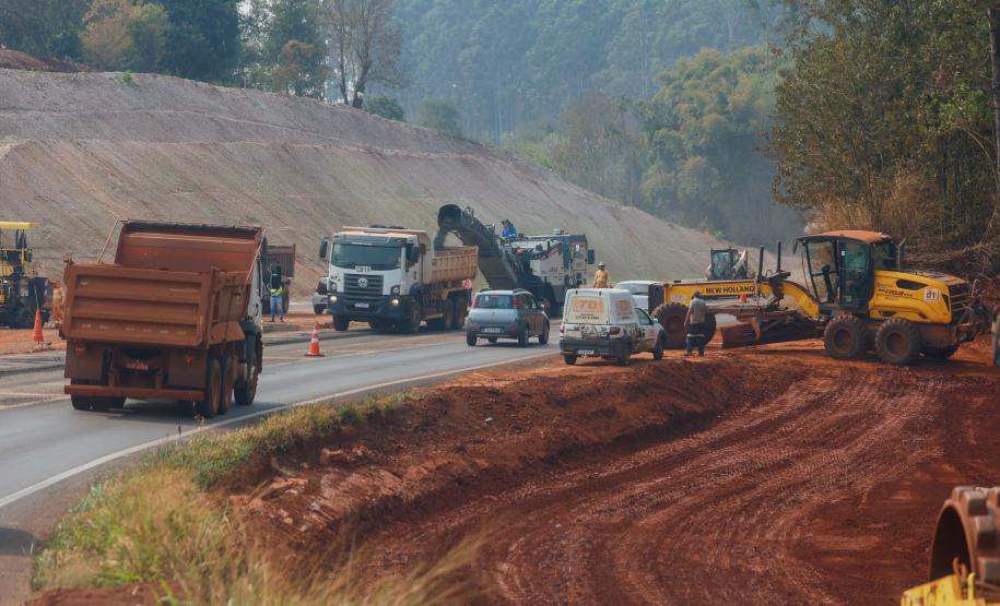 Na foto, trecho entre Mauá da Serra e Antonina.