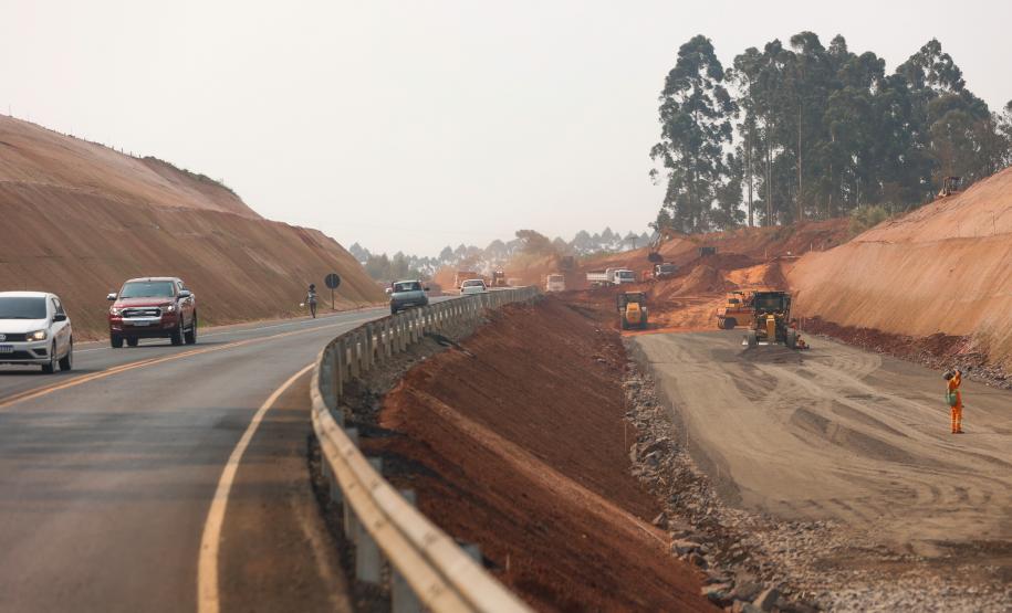 Na foto, trecho entre Mauá da Serra e Antonina.