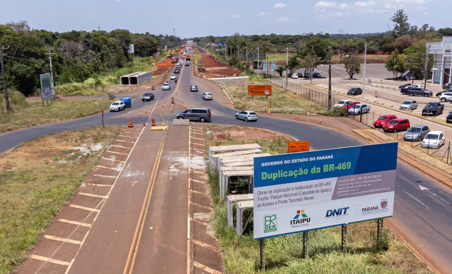 Obras de Duplicação da Rodovia das Cataratas