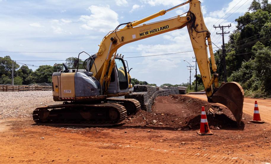 Obras de duplicação da Rodovia das Cataratas