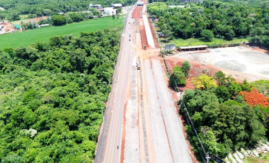 Obras de Duplicação da Rodovia das Cataratas