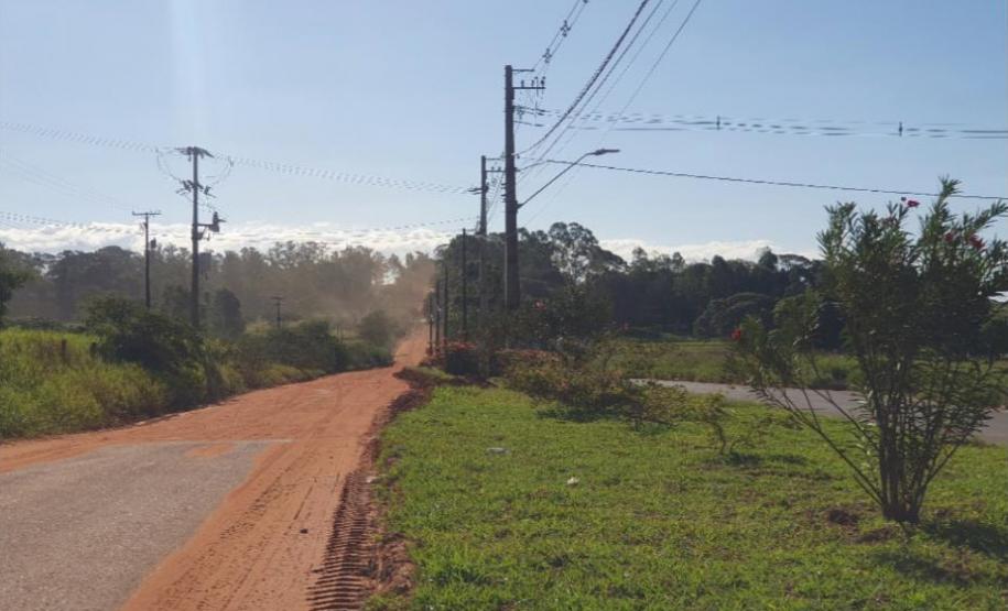 estrada entre Marilena e Porto Maringá