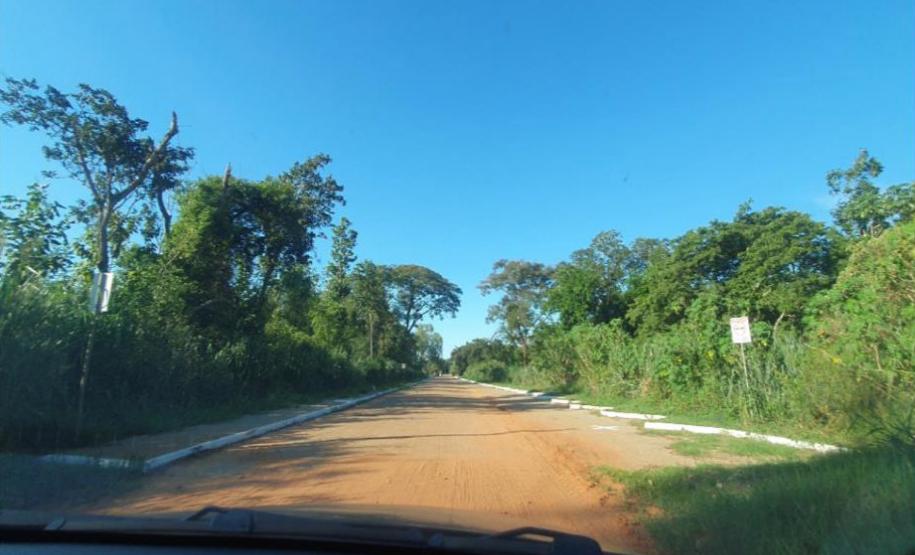 estrada entre Marilena e Porto Maringá