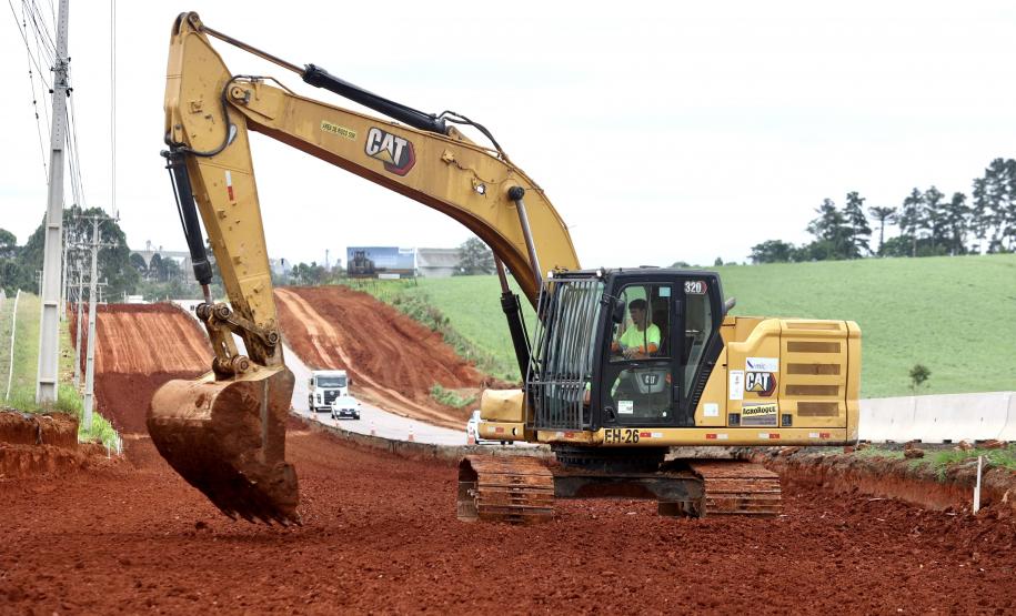 Obras de duplicação na PR-151 em ponta grossa