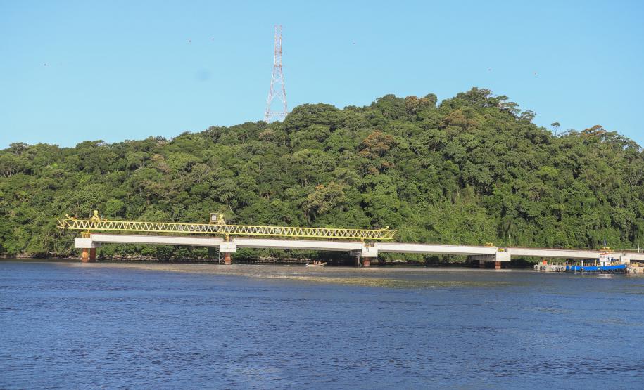 Obras da Ponte de Guaratuba