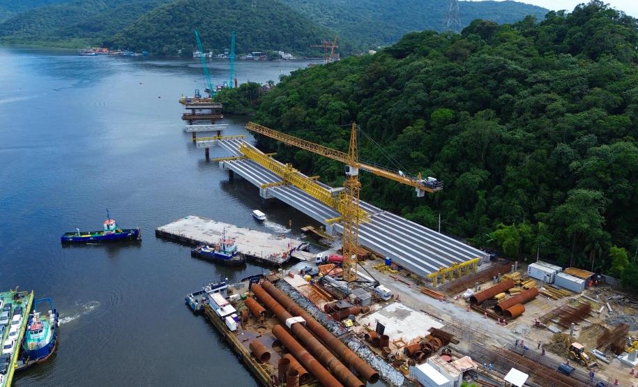 Obras da Ponte de Guaratuba