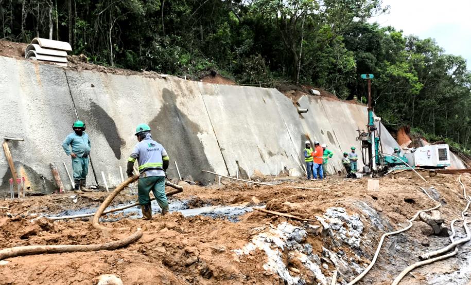 Obras da Ponte de Guaratuba