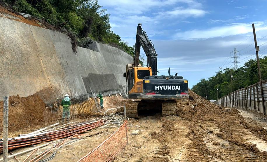 Obras da Ponte de Guaratuba