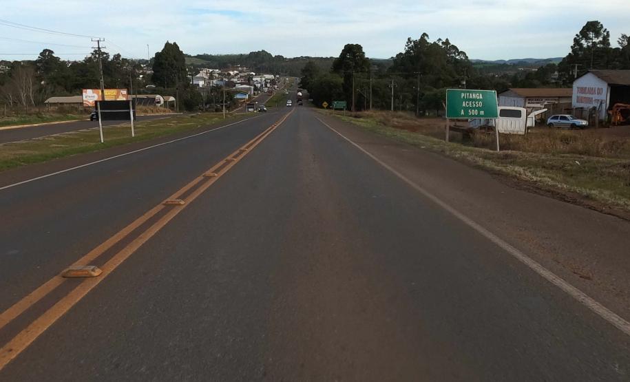 Duplicação em concreto entre Turvo e Pitanga