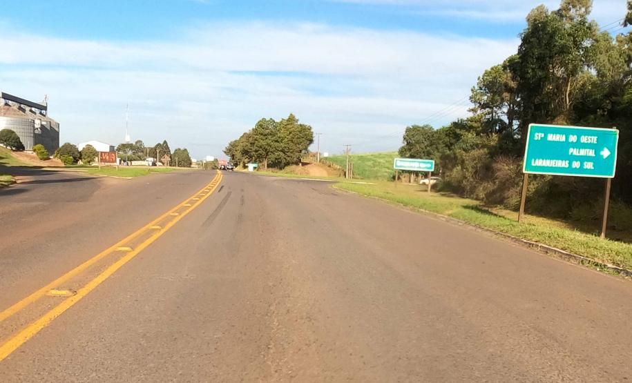 Duplicação em concreto entre Turvo e Pitanga