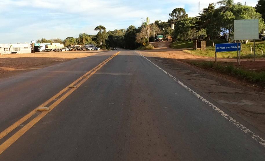 Duplicação em concreto entre Turvo e Pitanga