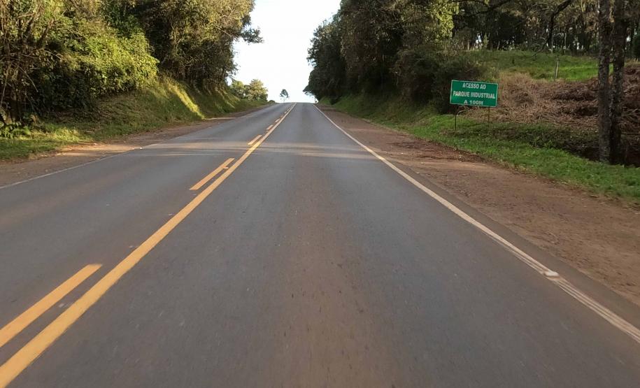 Duplicação em concreto entre Turvo e Pitanga