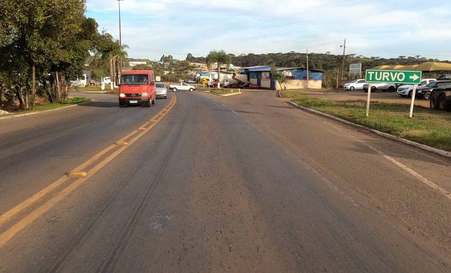 Duplicação em concreto entre Turvo e Pitanga