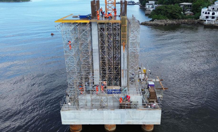 Obras Ponte de Guaratuba