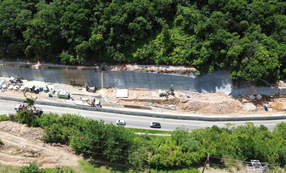 Obras ponte de Guaratuba