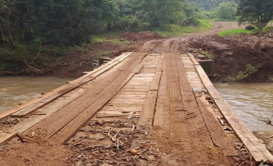 estrutura provisória que será substiuida