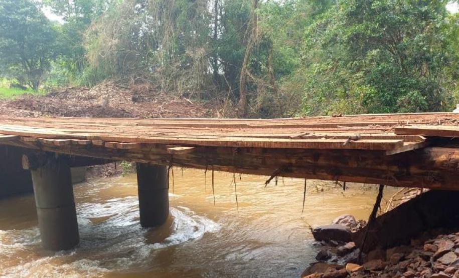 estrutura provisória que será substiuida