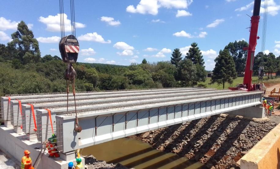 Obras da duplicação da PRC-466 em Guarapuava