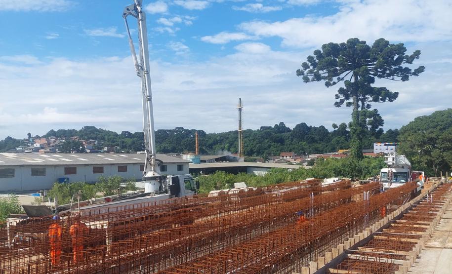 Obras de duplicação em concreto da Rodovia dos Minérios
