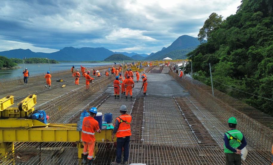 Obras Ponte de Guaratuba