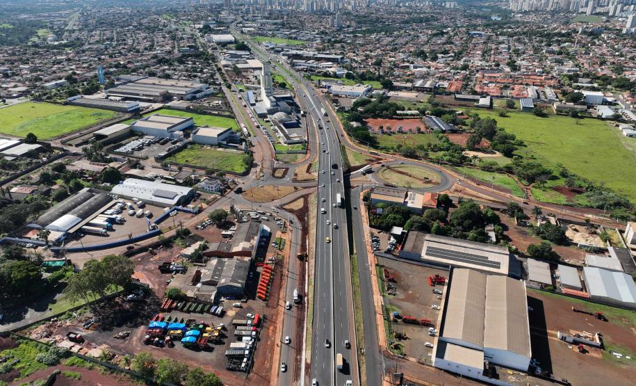 novo Viaduto da PUC, em Londrina