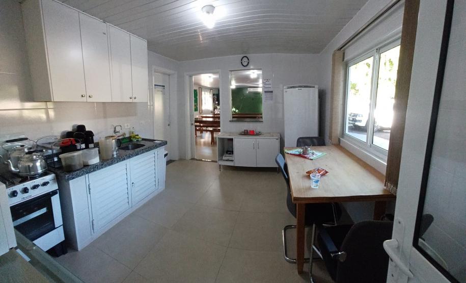 Cozinha da Escola de Trânsito do DER/PR em Cascavel