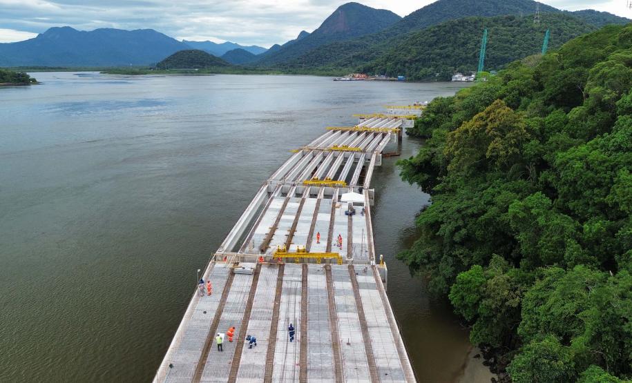 Obras Ponte de Guaratuba