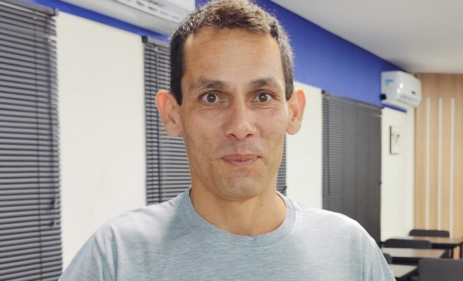 homem, Um dos ambulantes que estava na capacitação