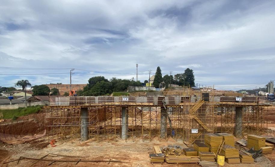 Obras da duplicação da Rodovia dos Minérios em Almirante Tamandare