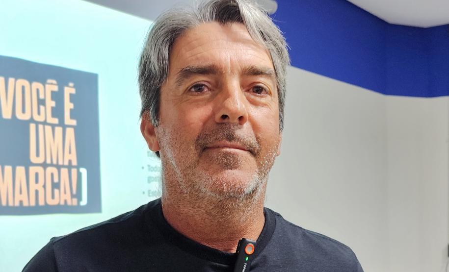 homem, Um dos ambulantes que estava na capacitação