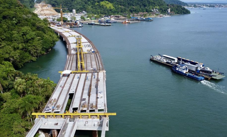 Obras Ponte de Guaratuba