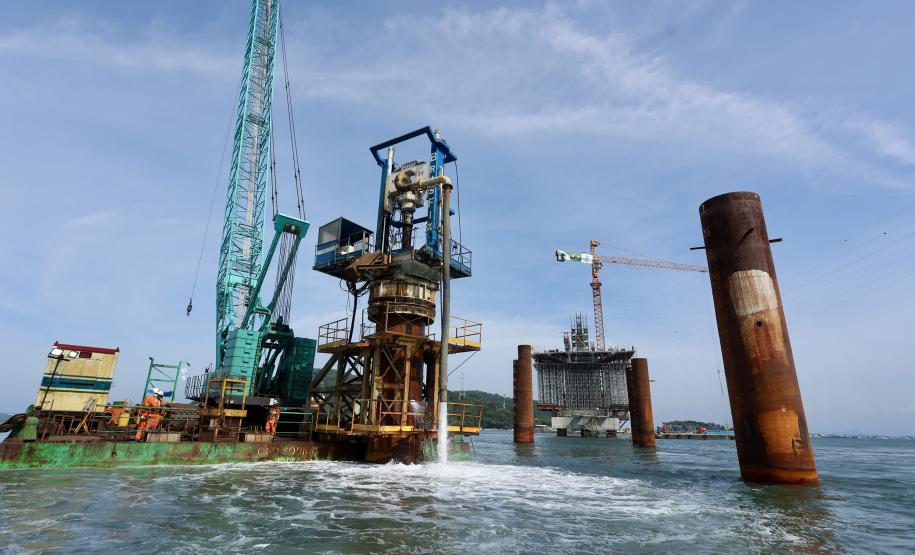 Obras Ponte de Guaratuba