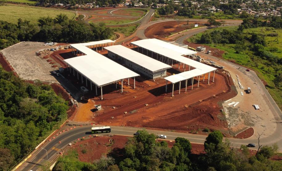 Obras da Perimetral Leste de Foz do Iguaçu