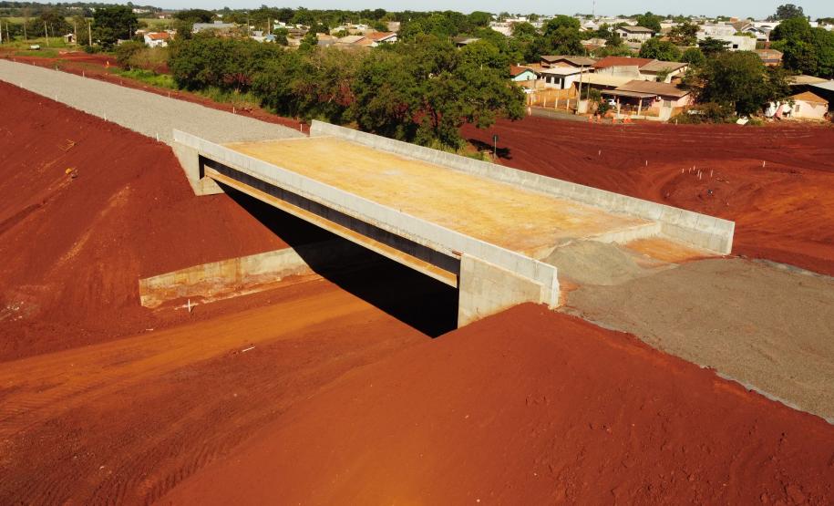 Obras da Perimetral Leste de Foz do Iguaçu