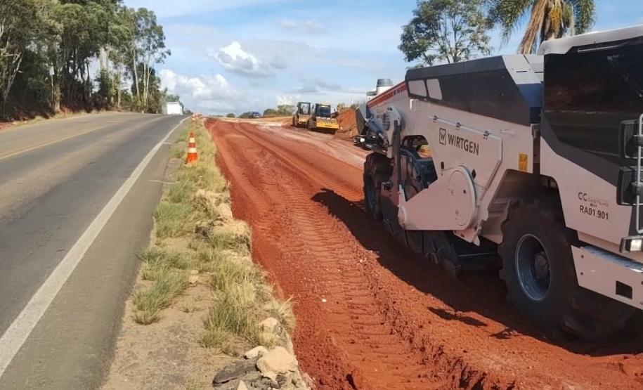 Obras de Restauração em concreto da PR-151
